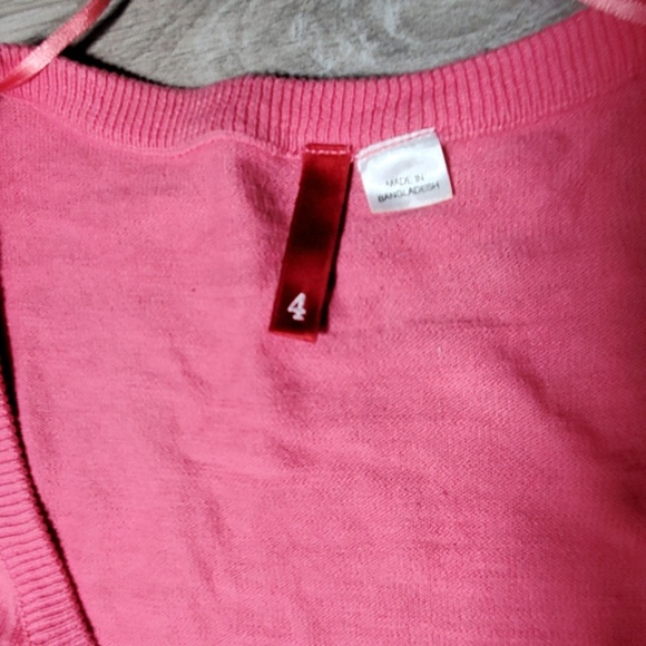 H&M Pink Short Sleeve Summer Cardigan - Picture 2 of 4